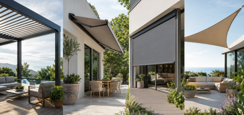Nowoczesne zadaszenie tarasu – pergola, markiza, roleta czy żagiel?