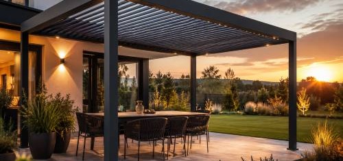 Pergola aluminiowa, stalowa czy metalowa – jaką wybrać?